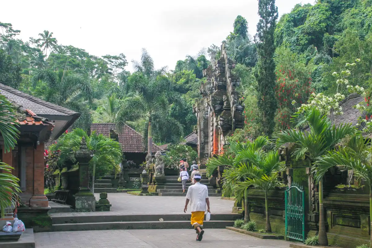 Het tempelcomplex van Tirta Empul Tampaksiring