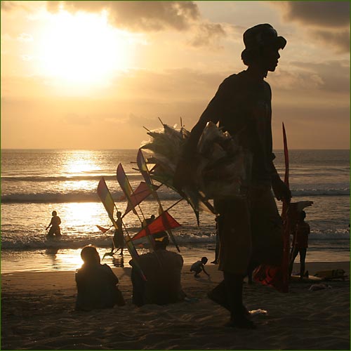 Kuta Beach, Bali, Indonesië